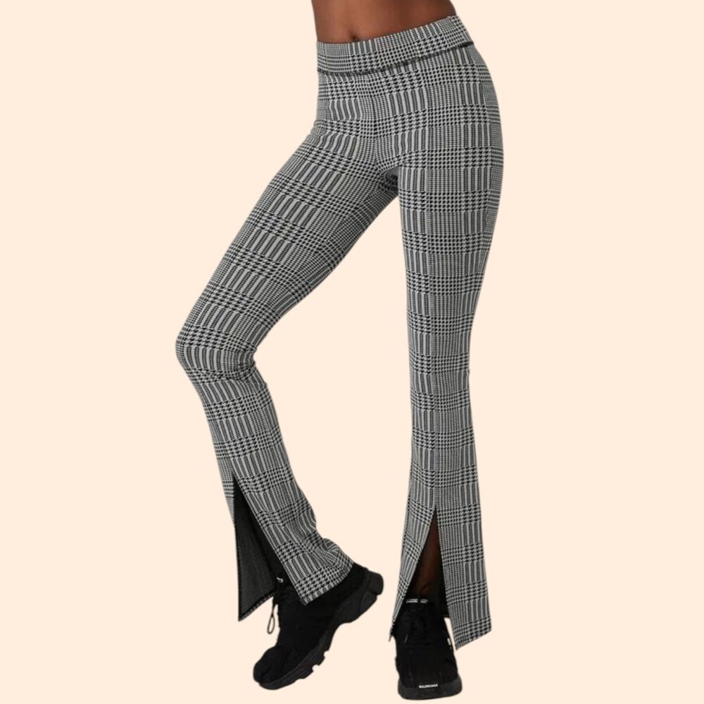 Alo Yoga Glenplaid Flutter Leggings